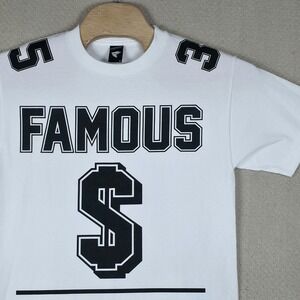 RARE‎ Vintage Famous Stars Straps Shirt Medium Mens Blink 182 Travis Barker Y2K